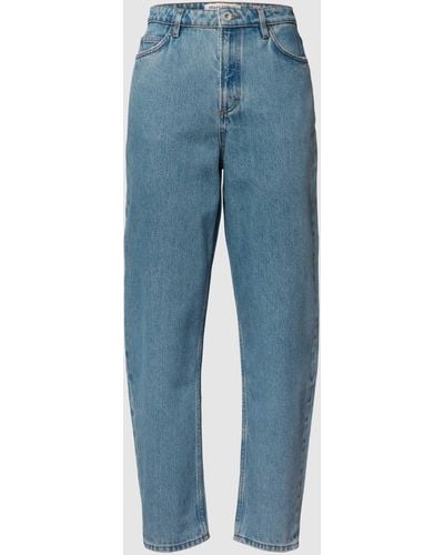 Marc O' Polo Jeans Met Labelpatch - Blauw