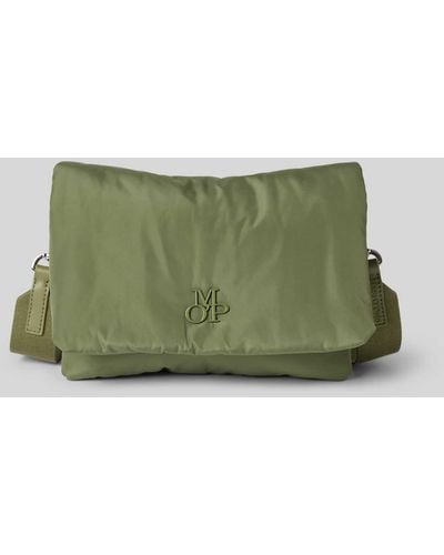 Marc O' Polo Crossbody Bag mit Label-Detail Modell 'PHIANA' - Grün