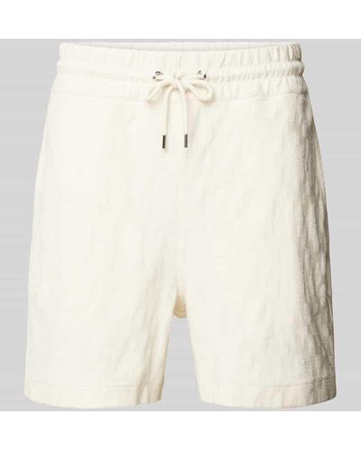 GANT Shorts mit elastischem Bund Modell 'TERRY' - Natur