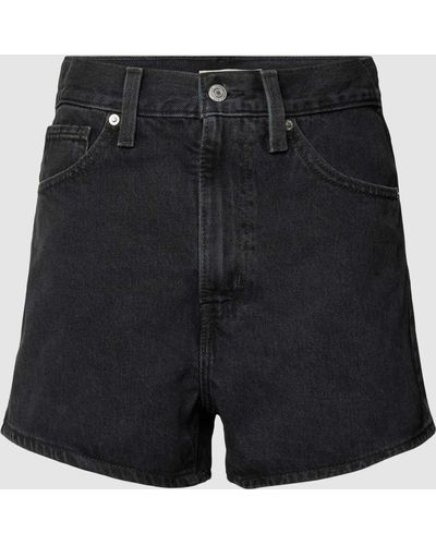 Levi's Korte Low Waist Jeans - Zwart