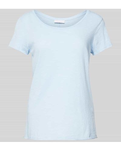 Rich & Royal T-Shirt mit Rundhalsausschnitt - Blau