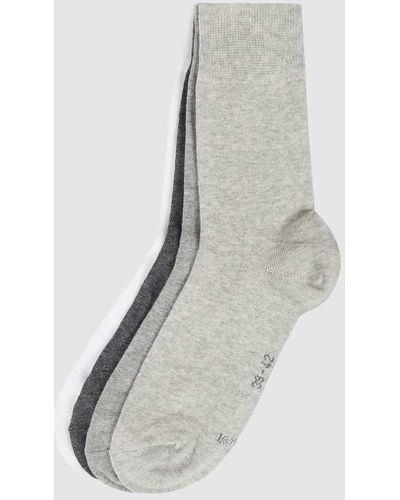 S.oliver Socken mit elastischem Rippenbündchen im 6er-Pack - Mehrfarbig