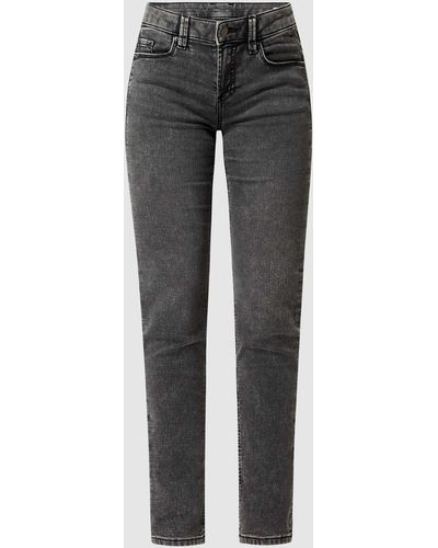 Esprit Slim Fit Jeans Met Stretch - Grijs