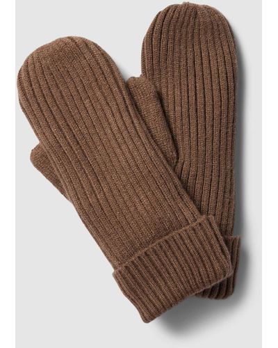 ONLY Handschuhe mit breitem Umschlag Modell 'ZENNA' - Braun