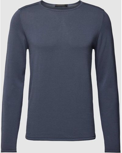 DRYKORN Shirt Met Lange Mouwen En Ronde Hals - Blauw