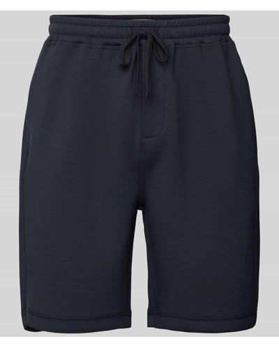 Casual Friday Regular Fit Sweatpants mit Tunnelzug Modell 'Salomon' - Blau