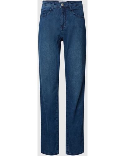 Brax Jeans mit 5-Pocket-Design Modell 'Carola' - Blau