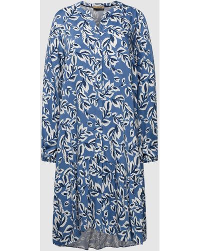 Smith & Soul Blousejurk Met All-over Motief - Blauw