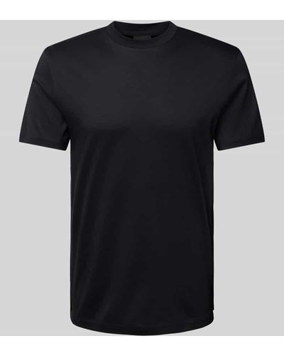 Strellson T-Shirt mit Rundhalsausschnitt Modell 'Pepe' - Schwarz