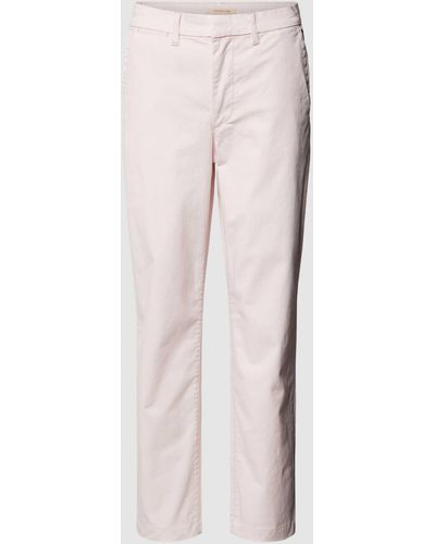 Levi's® 300 Slim Fit Chino mit verdecktem Verschluss - Pink