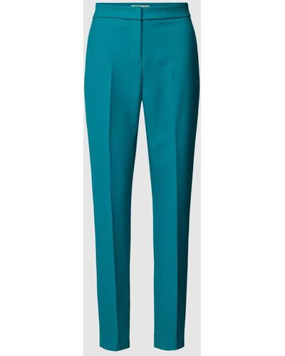 Pennyblack Slim Fit Anzughose mit Bügelfalten Modell 'COLONIA' - Blau