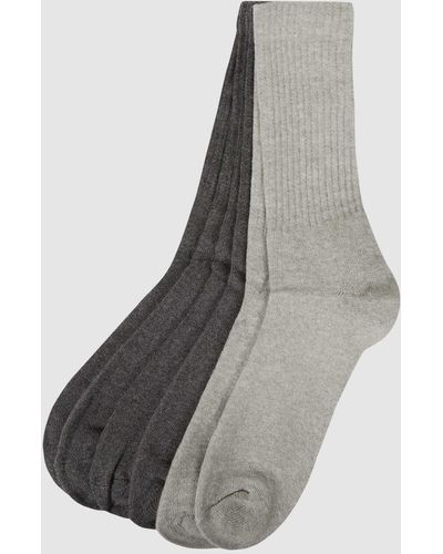 S.oliver Socken mit Stretch-Anteil im 3er-Pack - Grau