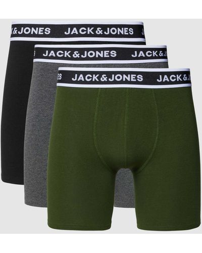 Jack & Jones Boxershort Met Logo - Groen
