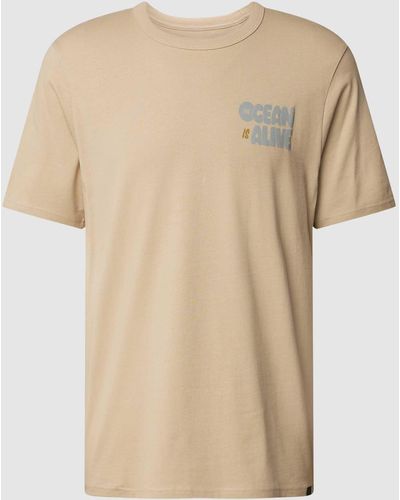 O'neill Sportswear T-Shirt mit Motiv-Print Modell 'PACIFIC T-SHIRT' - Natur