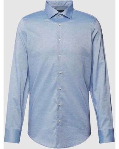Roy Robson Zakelijk Overhemd - Blauw