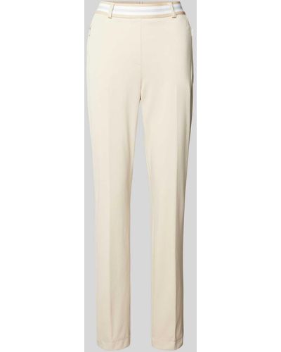 RAPHAELA by BRAX Super Slim Fit Broek Met Elastische Band - Wit