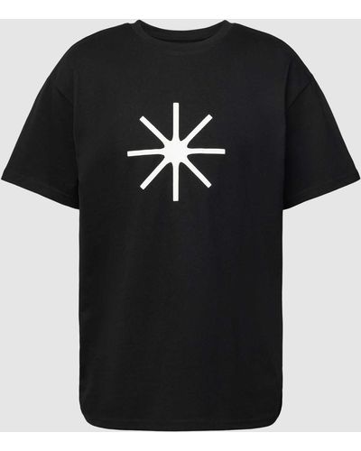 Mister Tee Oversized T-shirt Met Motiefprint - Zwart