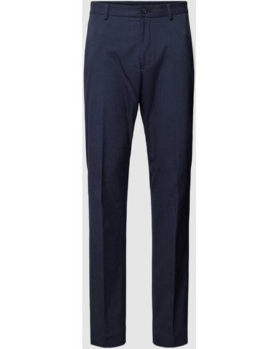S.oliver Pantalon Met Steekzakken - Blauw