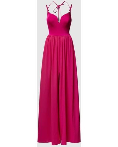 Vera Wang Abendkleid mit Herz-Ausschnitt Modell 'VERLINE' - Pink
