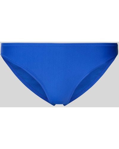 Shiwi Bikini-Hose im unifarbenen Design Modell 'Beau' - Blau