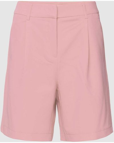 Vero Moda Shorts mit Reißverschluss Modell 'ZELDA' - Pink