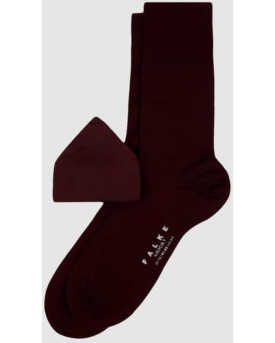 FALKE Socken und Einstecktuch im Set Modell 'Airport' - Rot