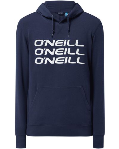 O'neill Sportswear Hoodie Met Logo - Blauw