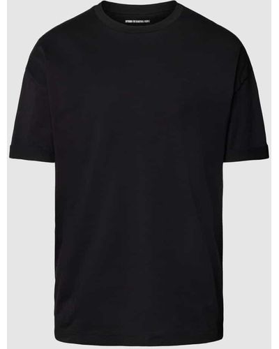 DRYKORN T-Shirt aus Baumwolle Modell 'THILO' - Schwarz