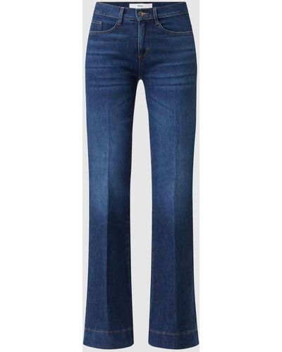 Brax Bootcut Jeans mit Stretch-Anteil Modell 'Maine' - Blau
