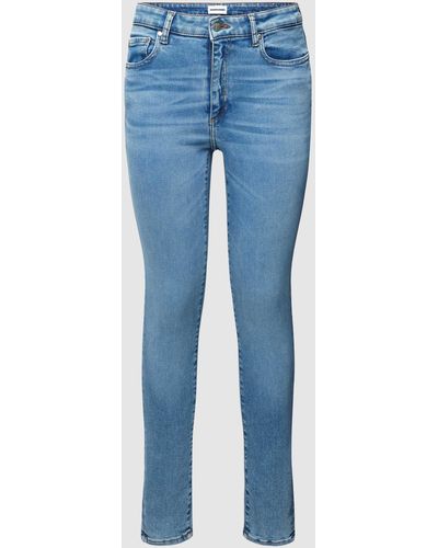 ARMEDANGELS Boyfriend Fit Jeans mit Stretch-Anteil Modell 'Cayaa' - Blau