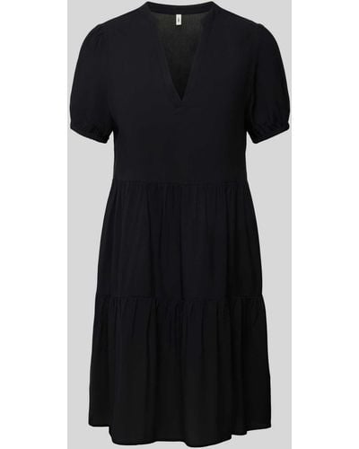 ONLY Mini-jurk Van Viscose - Zwart