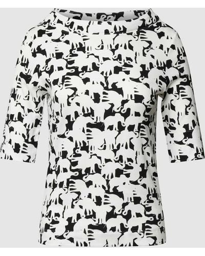 Marc Cain T-shirt Met 1/2-mouwen - Wit