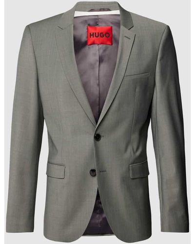 HUGO Regular Fit Sakko mit Reverskragen Modell 'Arti' - Grau