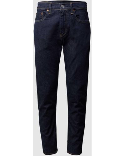 Levi's Tapered Fit Jeans Met Stretch - Blauw
