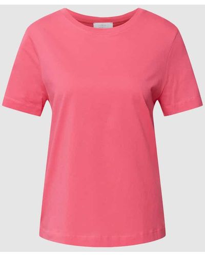 Rich & Royal T-Shirt mit Rundhalsausschnitt - Pink