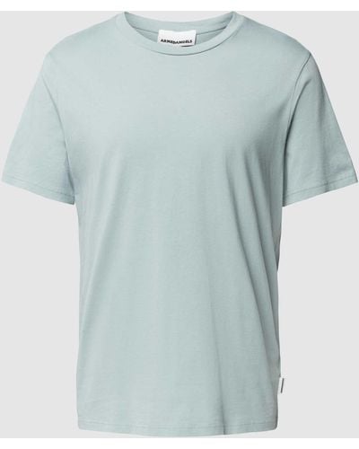 ARMEDANGELS T-Shirt mit Rundhalsausschnitt Modell 'JAAMES' - Blau
