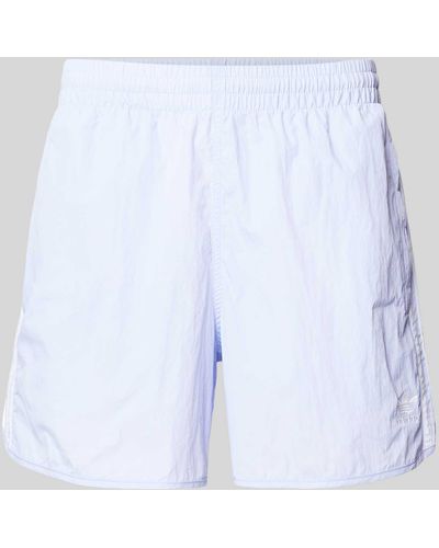 adidas Originals Shorts mit Galonstreifen - Weiß