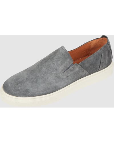 Cinque Slip-on-Sneaker aus Veloursleder Modell 'Cisandro' - Grau