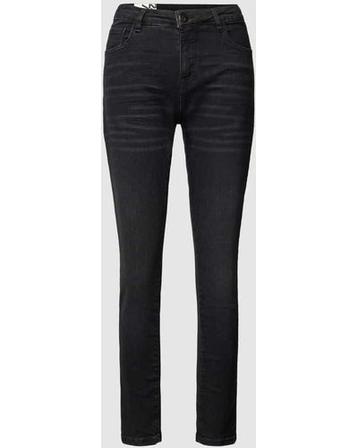 Opus Jeans im 5-Pocket-Design Modell 'Evita' - Schwarz