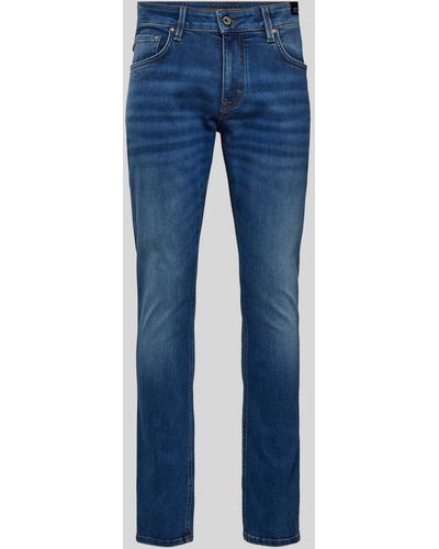 JOOP! Jeans Slim Fit Jeans im 5-Pocket-Design Modell 'Stephen' - Blau