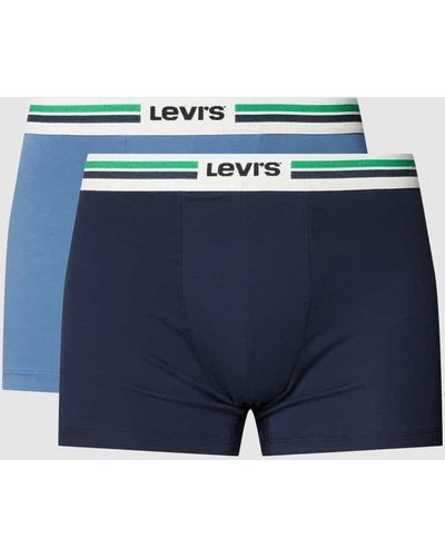 Levi's Trunks mit elastischem Logo-Bund - Blau