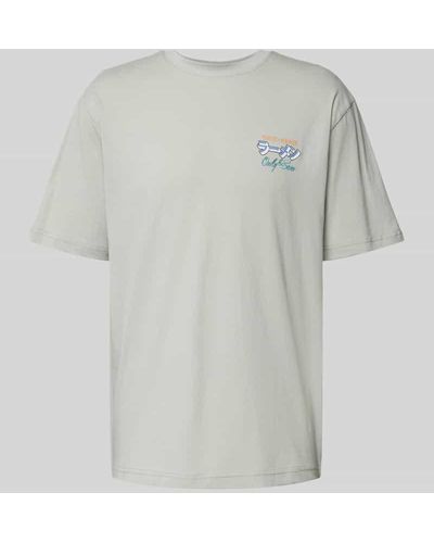 Only & Sons T-Shirt mit Rundhalsausschnitt Modell 'KEANE' - Grau