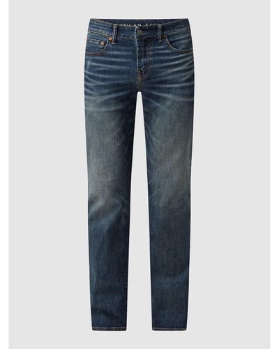 American Eagle Straight Fit Jeans mit Stretch-Anteil - Blau