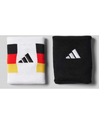 adidas Schweißband mit Logo-Stitching Modell 'DFB' - Schwarz