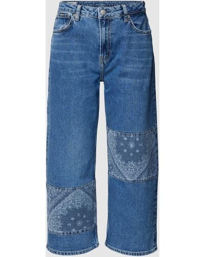 Pepe Jeans Jeans Met Labeldetails - Blauw