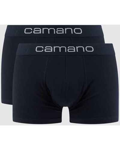 Camano Trunks mit Stretch-Anteil im 2er-Pack - Blau