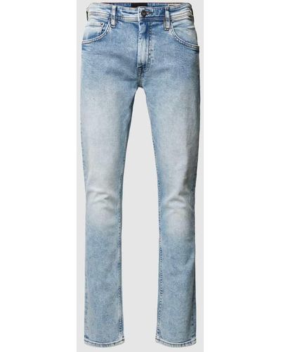 Blend Slim Fit Jeans im 5-Pocket-Design Modell 'Twister' - Blau