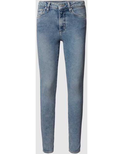 Review Skinny Fit Jeans mit Stretch-Anteil - Blau