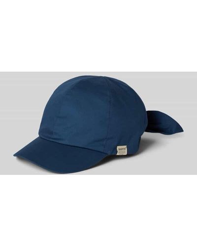 Barts Cap mit Label-Detail Modell 'Wupper' - Blau