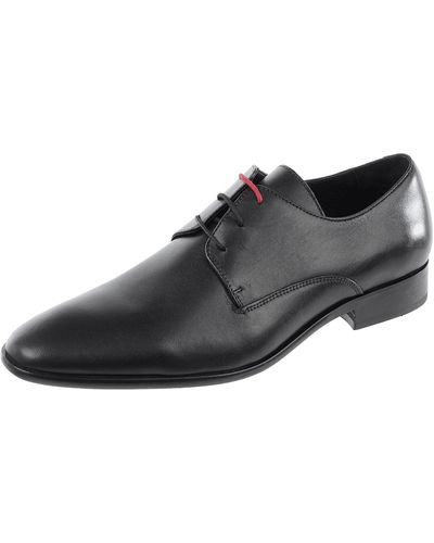 Cinque Oxford-Schuhe aus echtem Leder - Schwarz